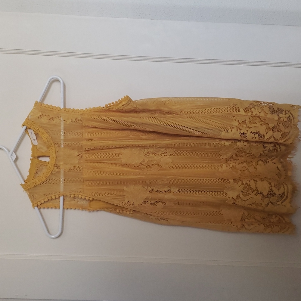 Yellow Shirt with Flowers